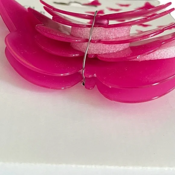 NIP Umbra Pink Butterflies Wall Decor Set of Six - Picture 2 of 8